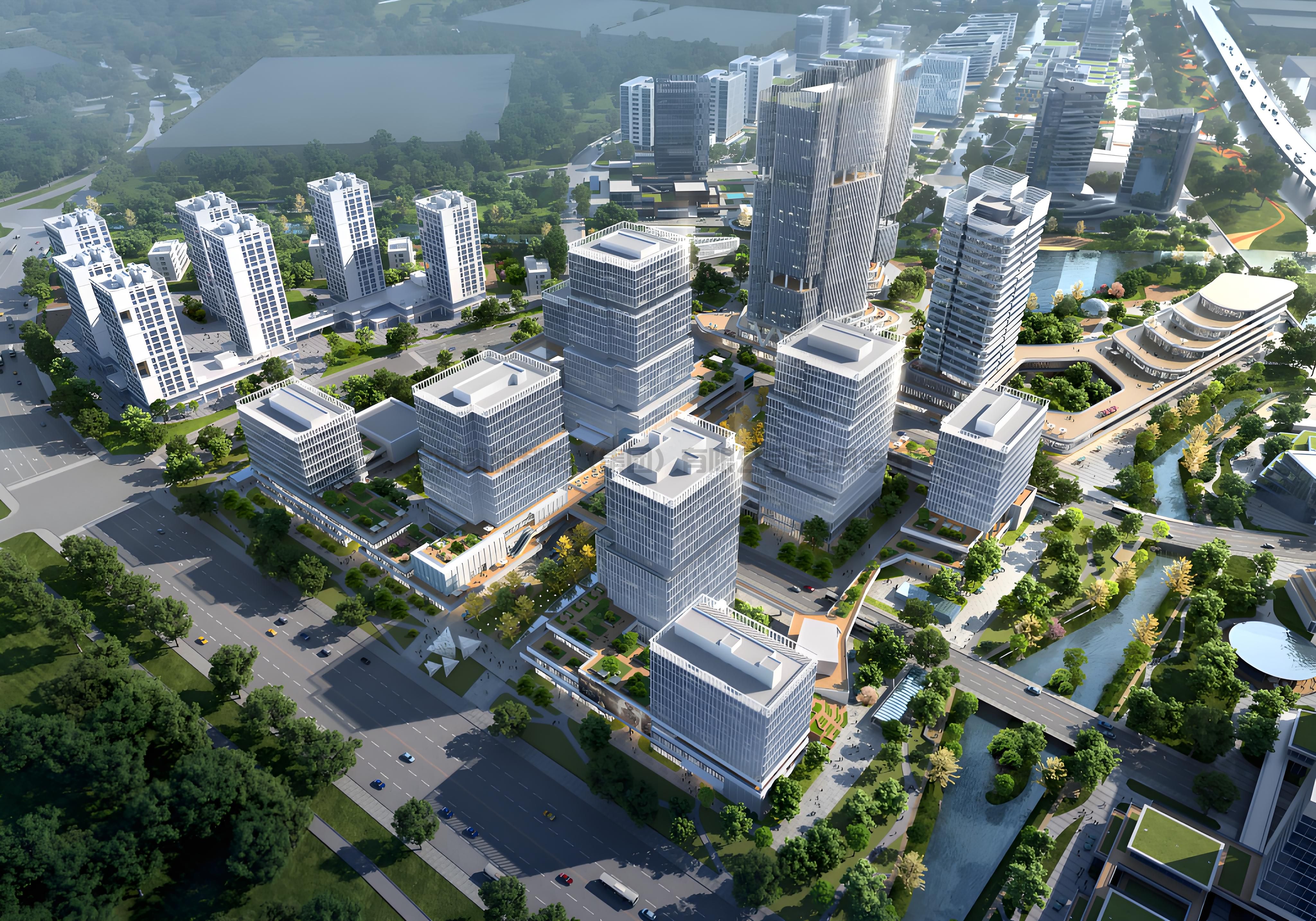 山东青岛市海辰园城市大脑智慧中枢