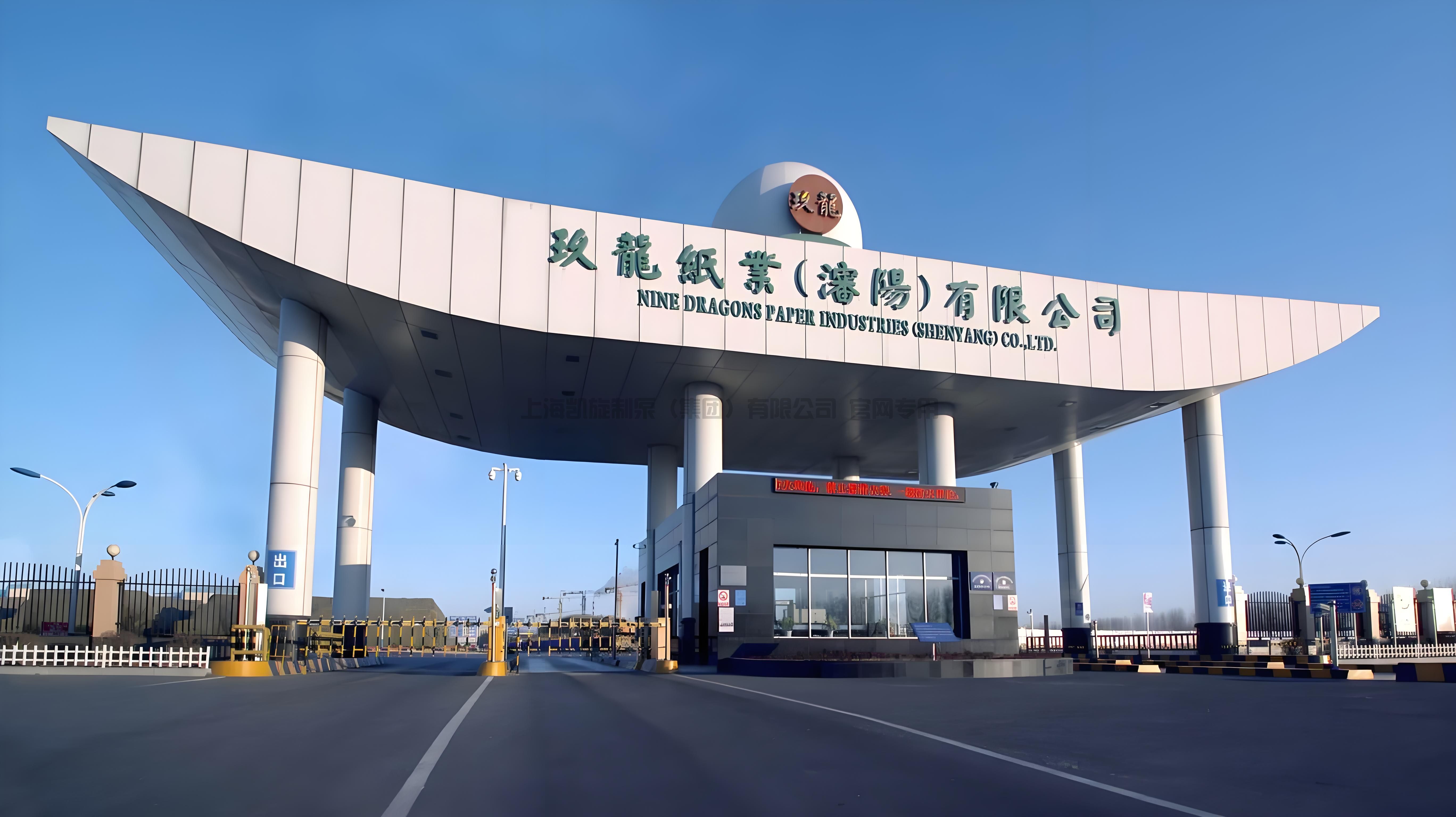 沈阳新民市东营北一路玖龙纸业沈阳有限公司项目